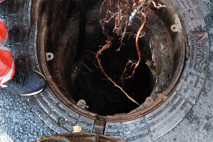 黄潭镇管道预处理